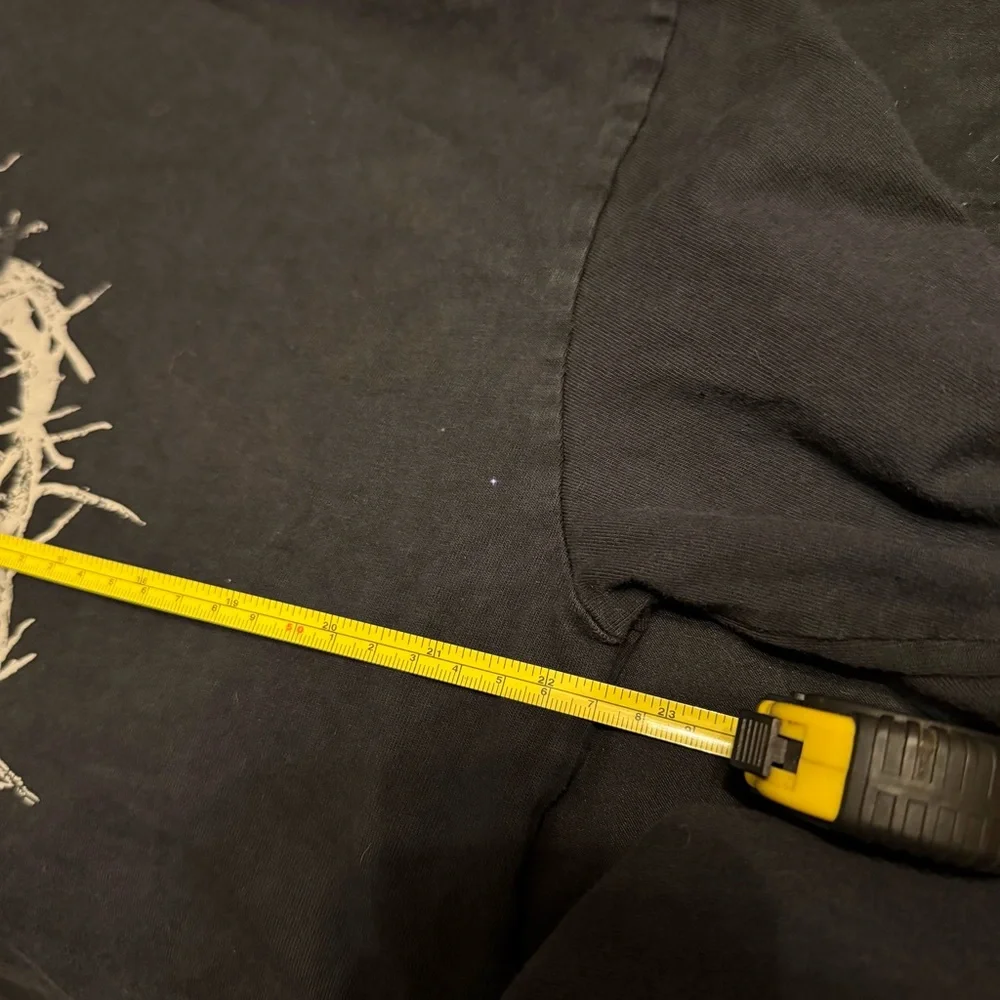 Rhude Midnight Black Graphic Long Sleeve - Picture 4 of 4